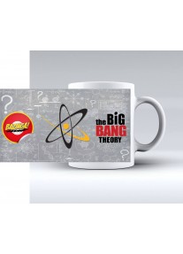 Бяла керамична чаша THE BIG BANG THEORY -модел 3